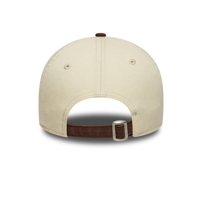 New York Yankees 9TWENTY Adjustable New Era Cap chrome  brown chrome
brown Back View