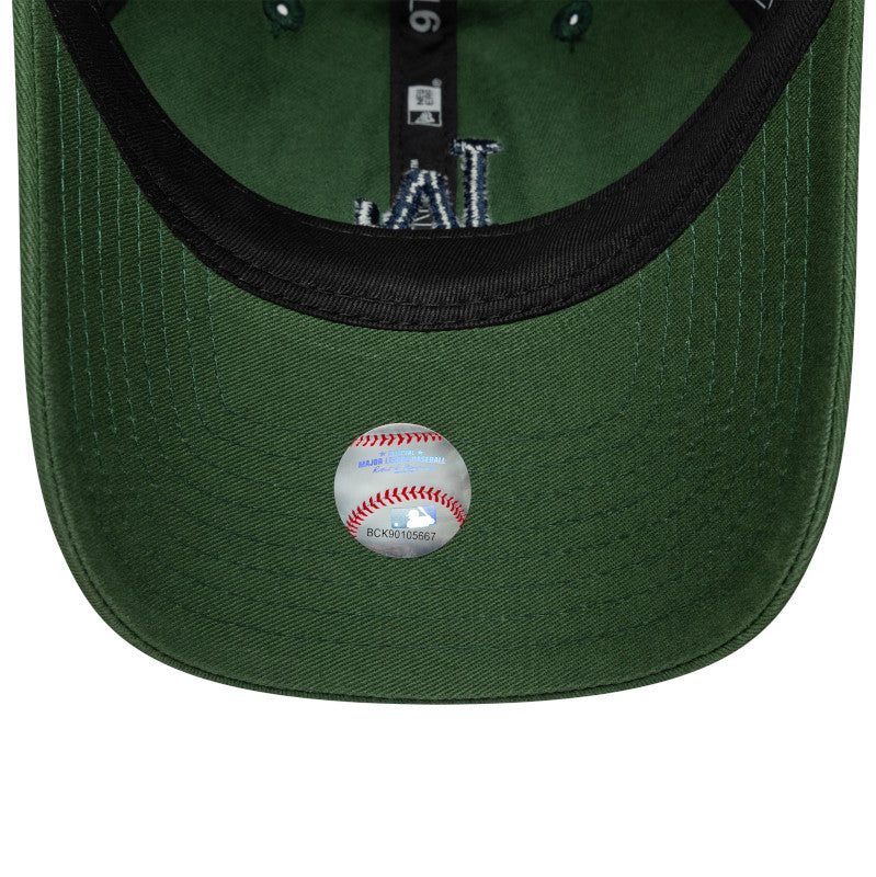 LA Dodgers Script 9TWENTY New Era Cap washed green
