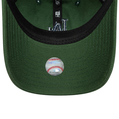 LA Dodgers Script 9TWENTY New Era Cap washed green green Additional View
