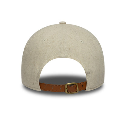New York Yankees 9TWENTY New Era Cap linen sand natural beige Back View
