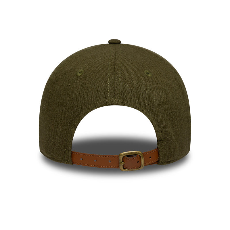 LA Dodgers 9TWENTY New Era Cap linen olive olive Back View