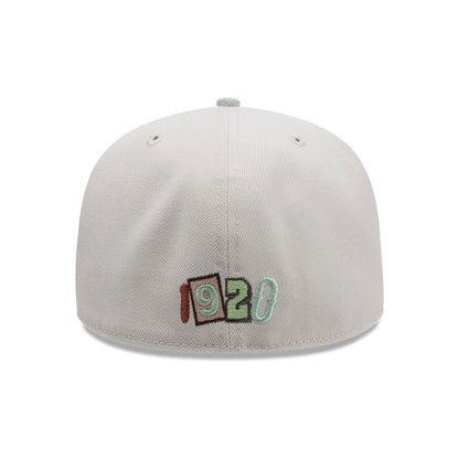 New Era DIY Note 59FIFTY New Era Cap Stone stone
green Additional View