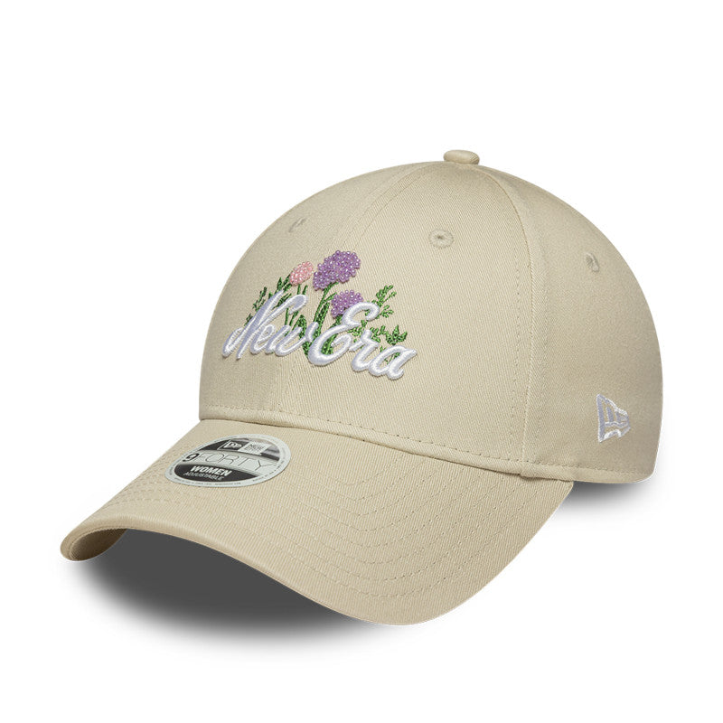 WMNS Beige 9TWENTY Beaded New Era Cap