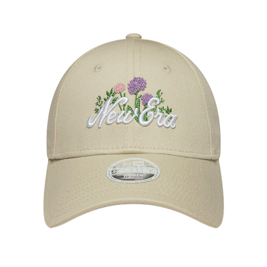 WMNS Beige 9TWENTY Beaded New Era Cap