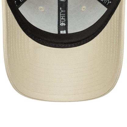 WMNS Beige 9TWENTY Beaded New Era Cap