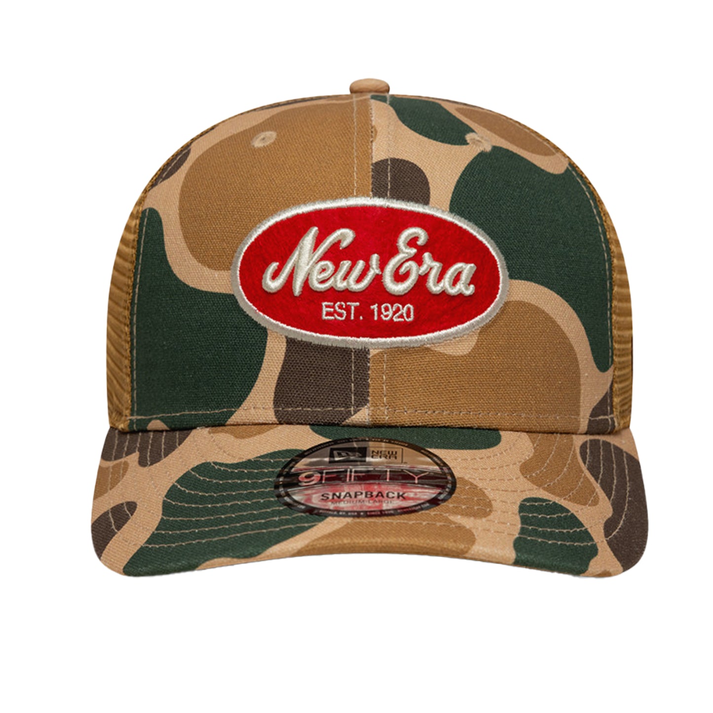 New Era Trucker Cap Duck Camo