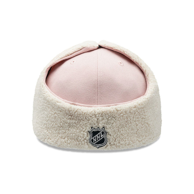 Chicago Blackhawks Patches Dog Ear New Era 59FIFTY Cap pink