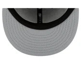New York Mets New Era JF Custom 59FIFTY Cap Blackout black Back View