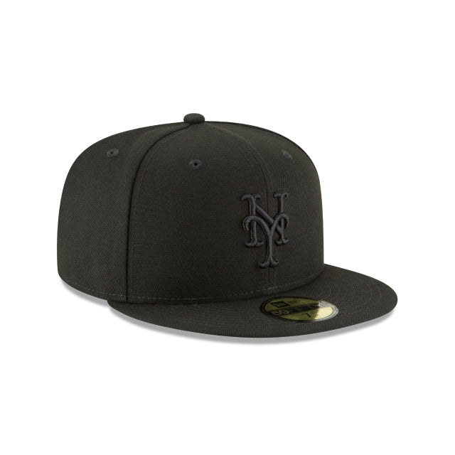 New York Mets New Era JF Custom 59FIFTY Cap Blackout