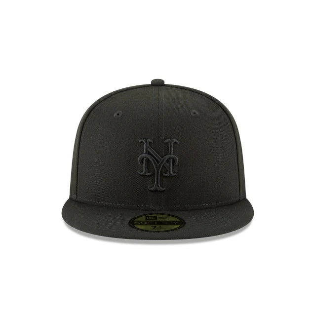 New York Mets New Era JF Custom 59FIFTY Cap Blackout