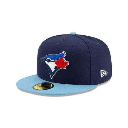 Toronto Blue Jays Authentic Game 59FIFTY New Era Cap Alt 4 blue
sky blue Side View