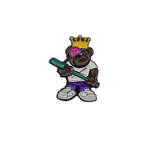 JustFitteds Berlin Bear Metal Pin