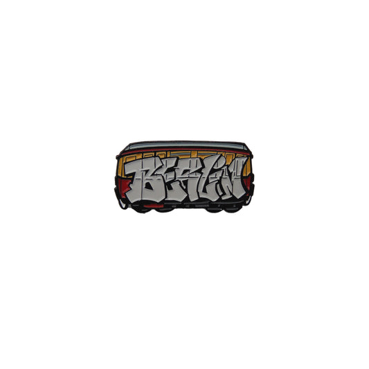 JustFitteds Berlin Train Metal Pin