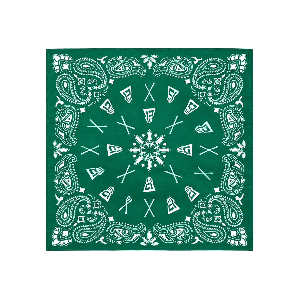 JustFitteds New Era Bandana Dark Green