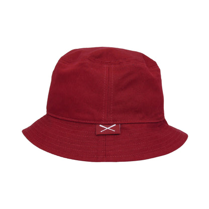 Justfitteds Reversible Bucket Hat Black Maroon black Side View