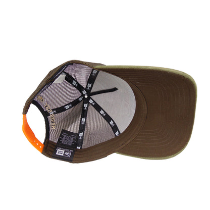 JustFitteds  x Goonies New Era Cap Trucker olive
stone
brown Undervisor View