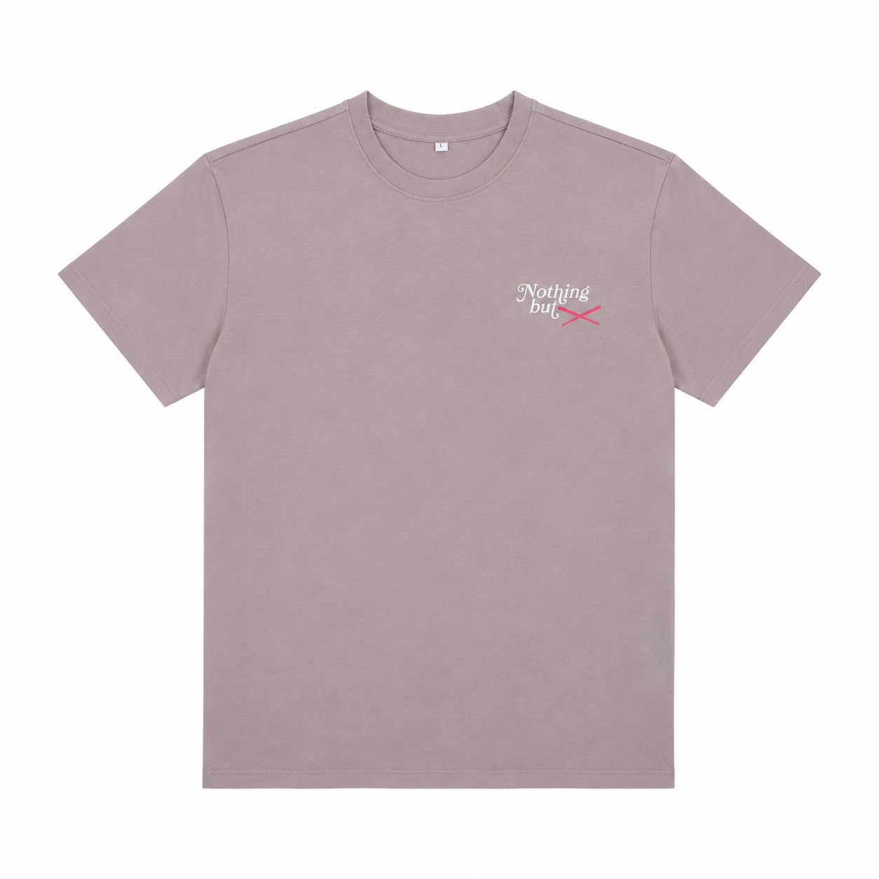 JustFitteds Shirt Rose White Front