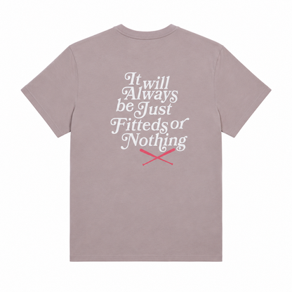 JustFitteds Shirt Rose White Back