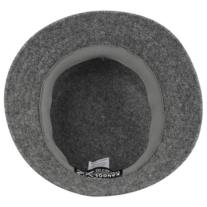 Kangol Wool Lahinch Bucket Flannel Grey grey Side View
