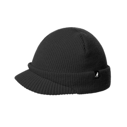Kangol Sliced Peak Beanie Black