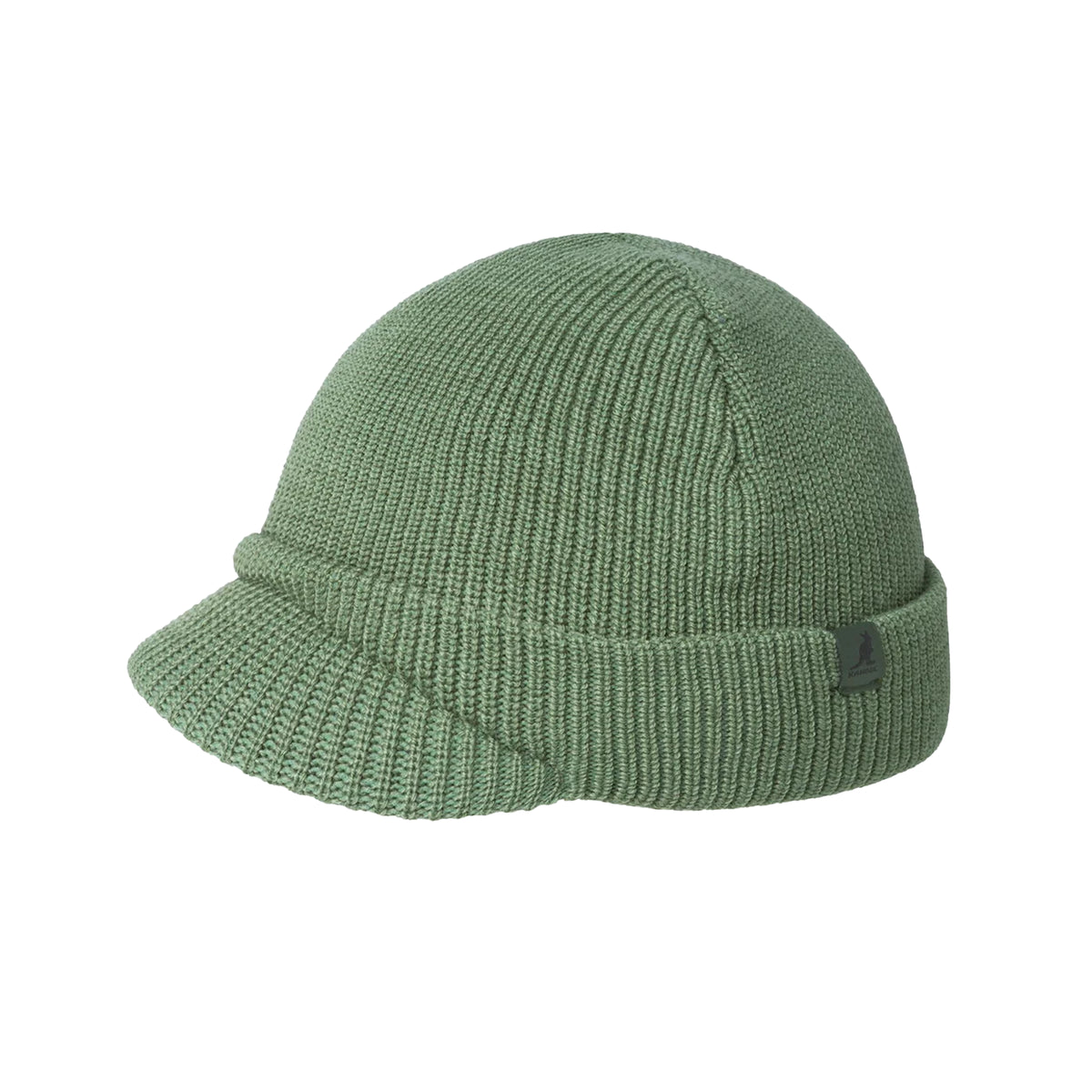 Kangol Sliced Peak Beanie Oil Green
