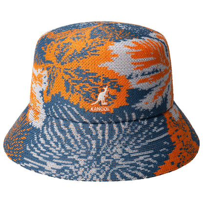 Kangol Anemone Lahinch Denim blue Multi blue
orange Front View