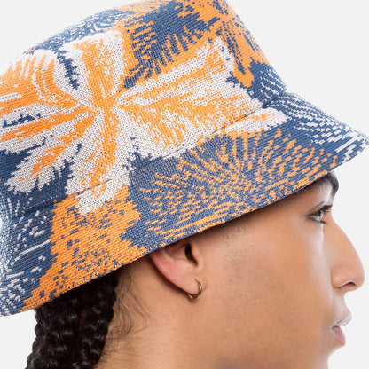 Kangol Anemone Lahinch Denim blue Multi blue
orange Side View