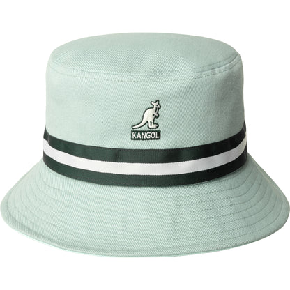 Kangol Stripe Lahinch Bucket LT Sage Green