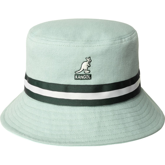 Kangol Stripe Lahinch Bucket LT Sage Green