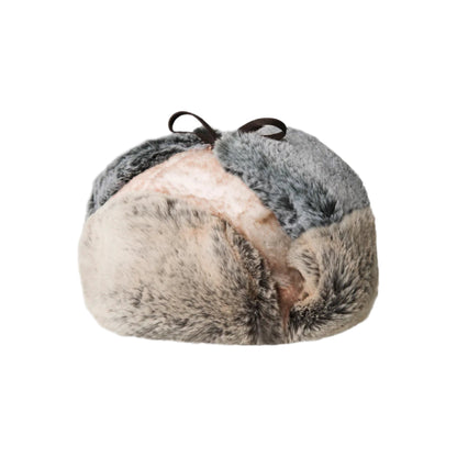 Kangol Multi Faux Fur Trapper brown
beige
white Side View