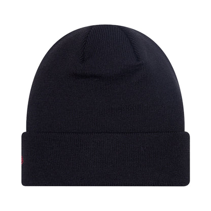 Los Angeles Dodgers New Era Beanie black black Side View