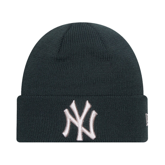New York Yankees New Era Beanie dark green