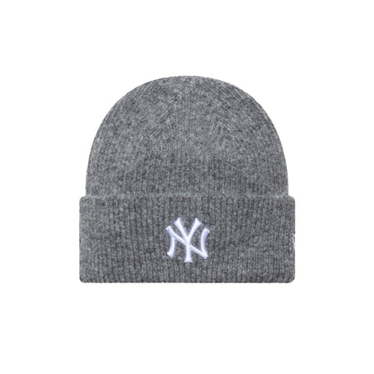 WMNS New York Yankees New Era Wide Cuff Beanie Grey