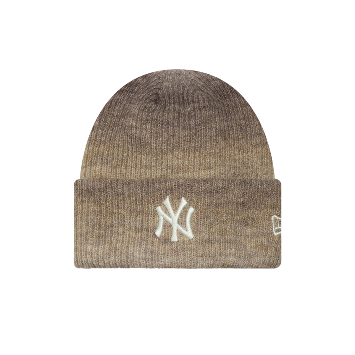 WMNS New York Yankees New Era Wide Cuff Beanie Brown