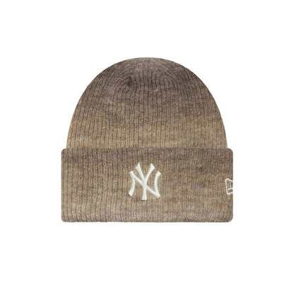 WMNS New York Yankees New Era Wide Cuff Beanie Brown