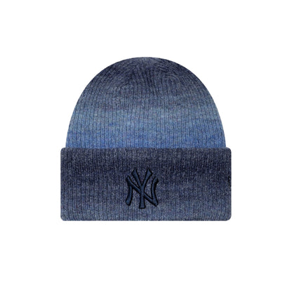 WMNS New York Yankees New Era Wide Cuff Beanie Blue