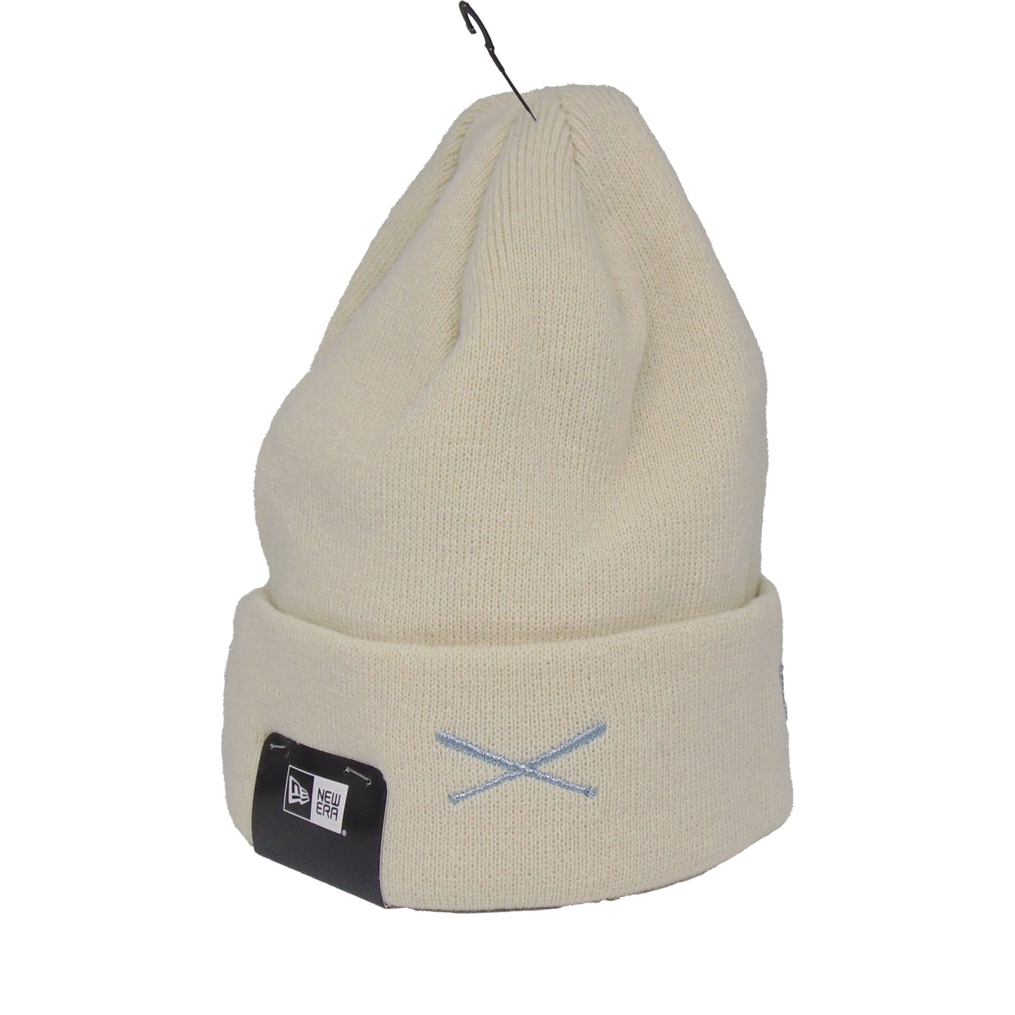 JustFitteds X New Era Cuff Beanie Offwhite