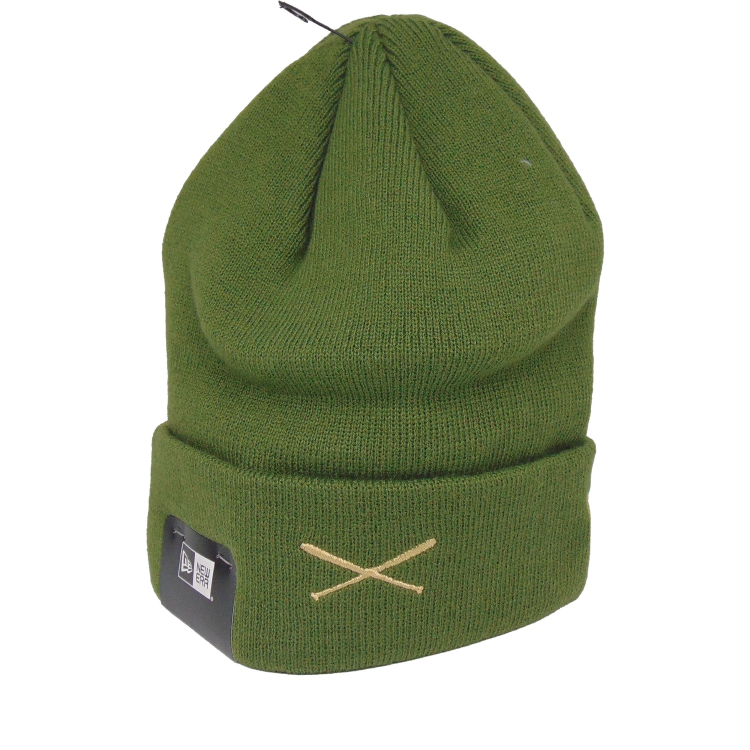 JustFitteds X New Era Cuff Beanie Green green Front View
