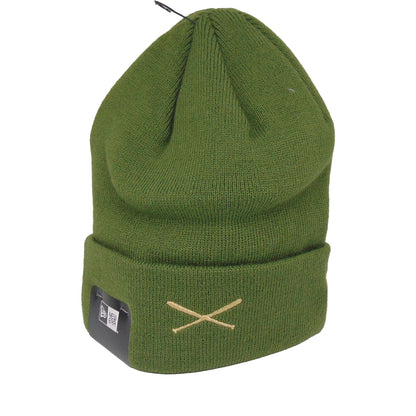 JustFitteds X New Era Cuff Beanie Green green Front View