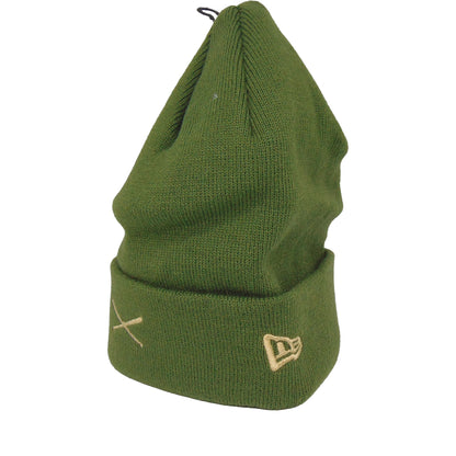 JustFitteds X New Era Cuff Beanie Green green Side View