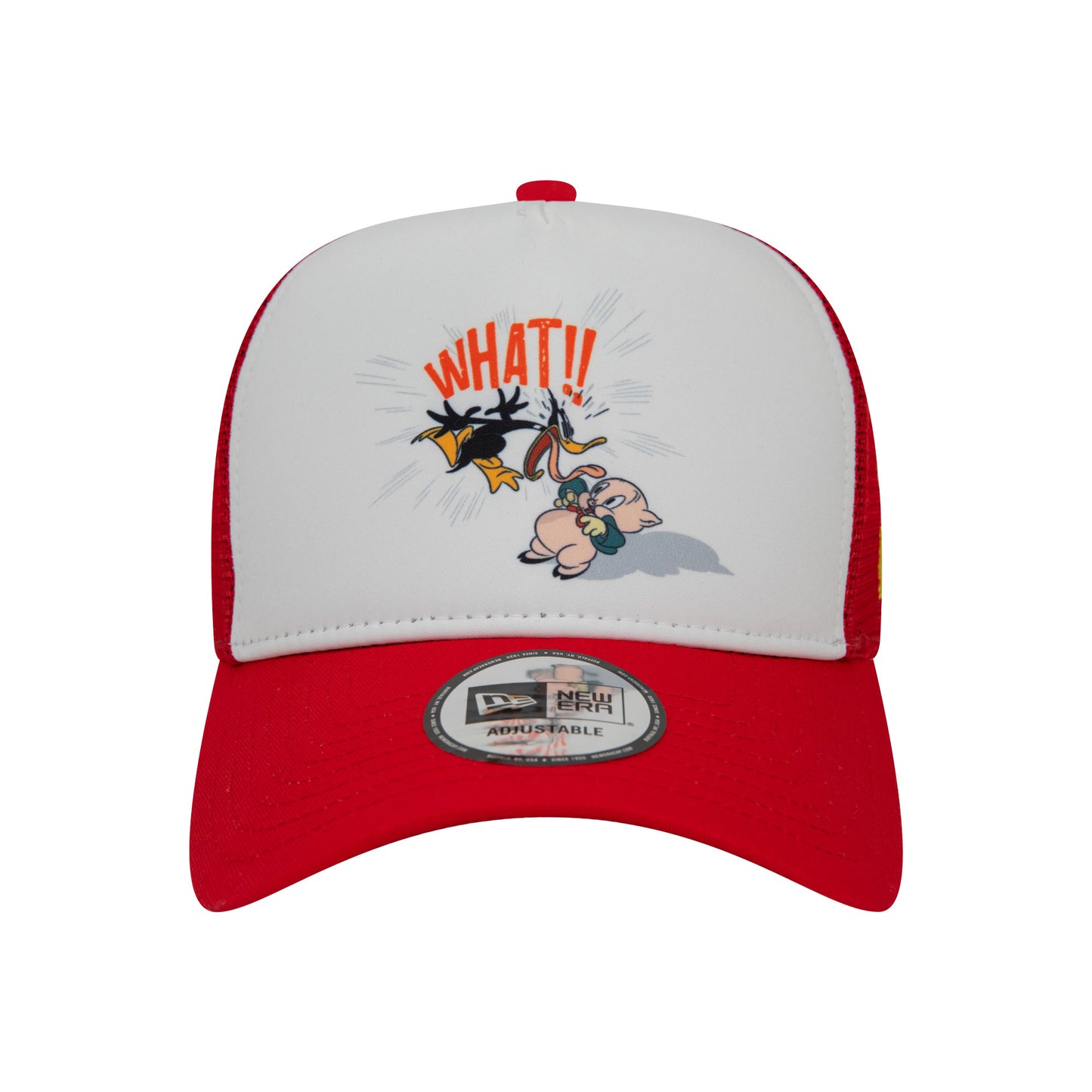 Looney Tunes New Era Trucker Cap Adjustable Red