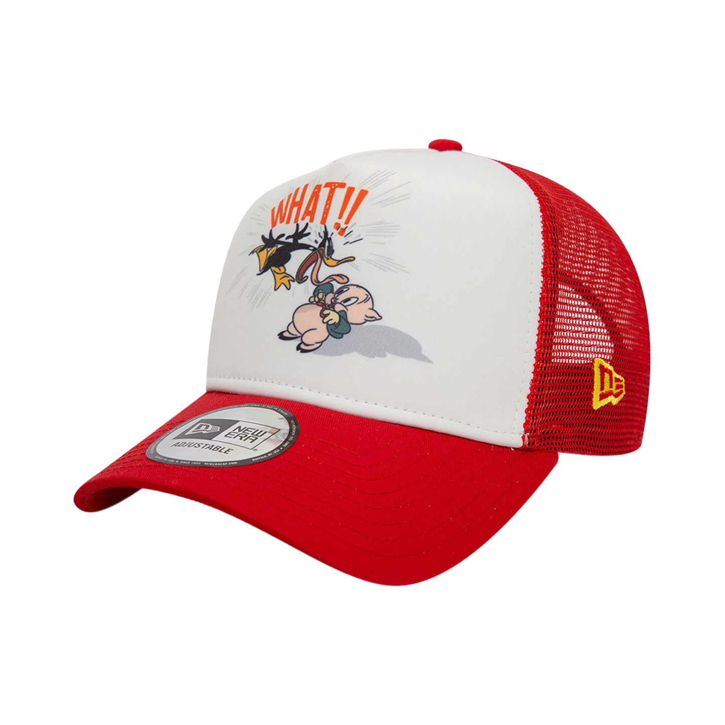 Looney Tunes New Era Trucker Cap Adjustable Red