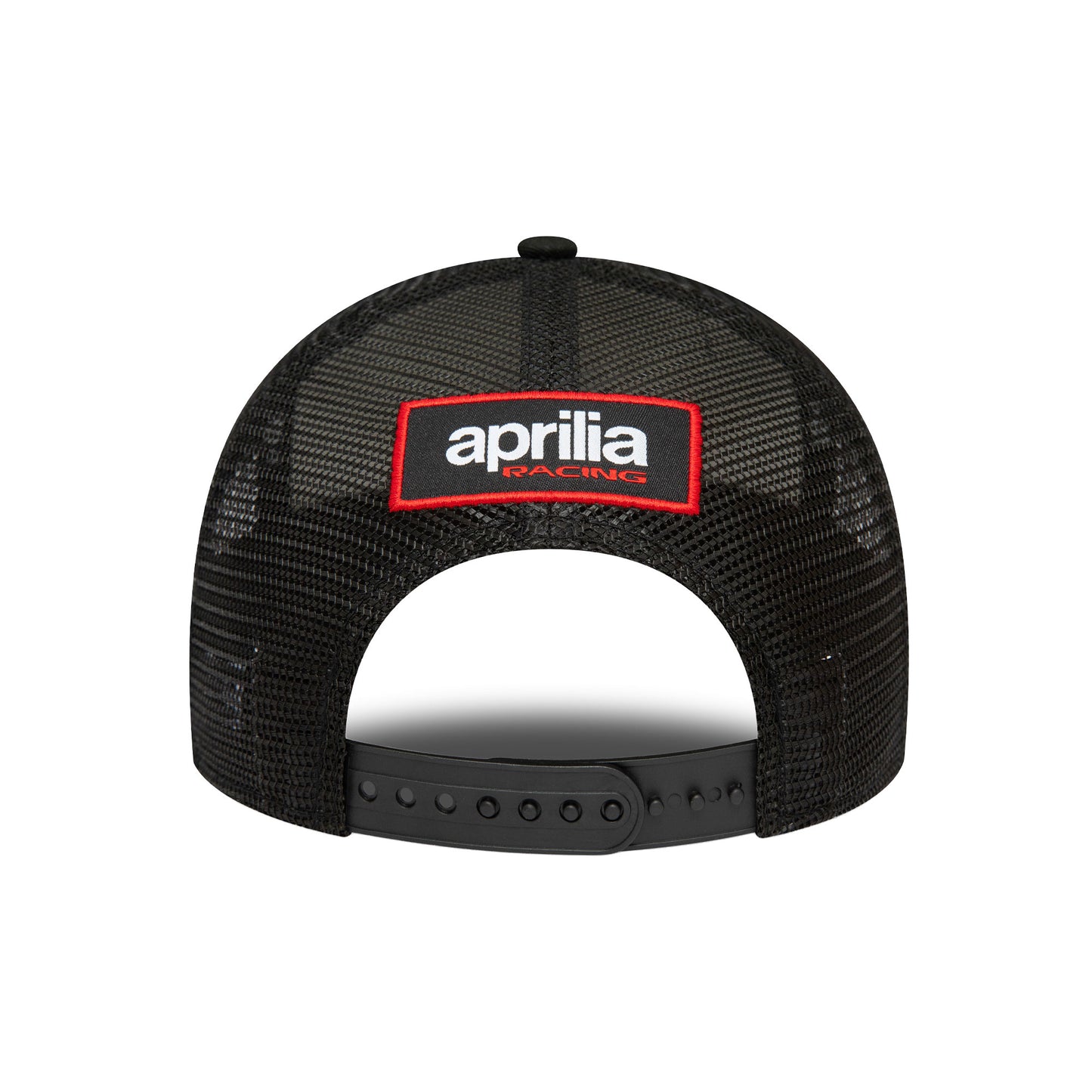 APRILIA New Era Trucker Cap Adjustable Burger Black