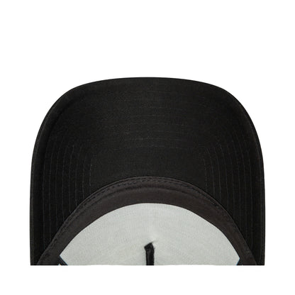 APRILIA New Era Trucker Cap Adjustable Burger Black black 
white Undervisor View