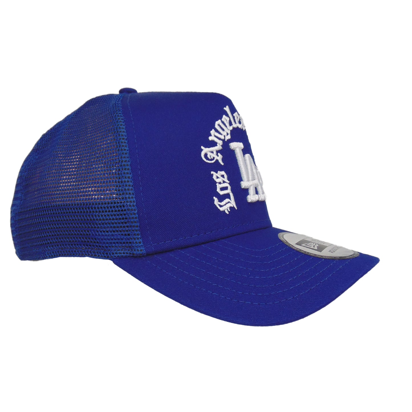Los Angeles Dodgers New Era Trucker Cap Royal Blue
