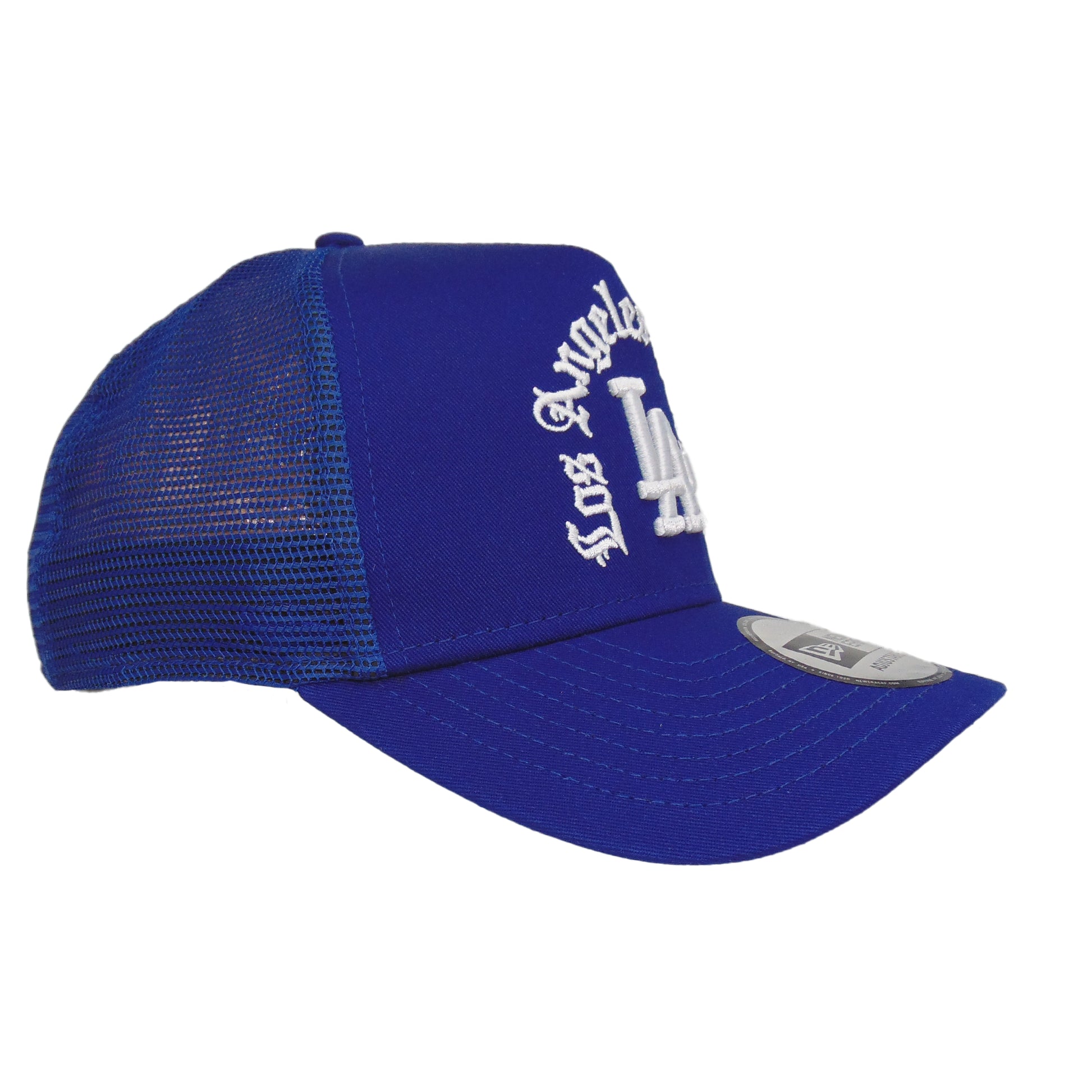 Los Angeles Dodgers New Era Trucker Cap Royal Blue