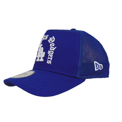 Los Angeles Dodgers New Era Trucker Cap Royal Blue