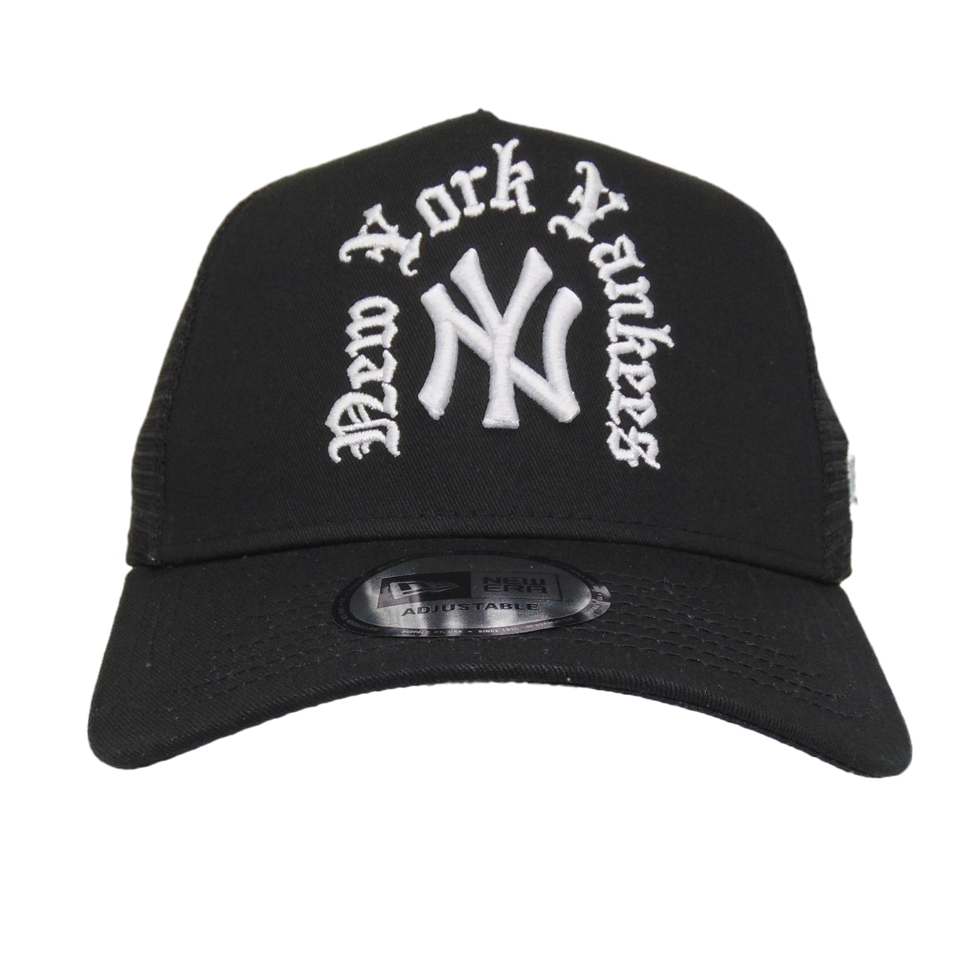 New York Yankees New Era Trucker Cap Black