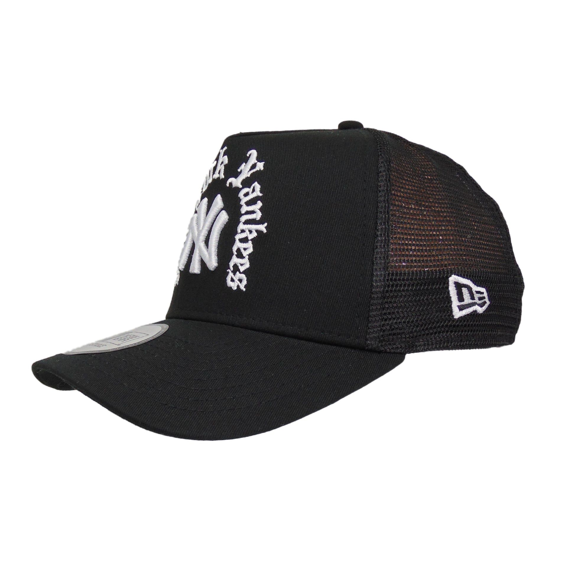 New York Yankees New Era Trucker Cap Black