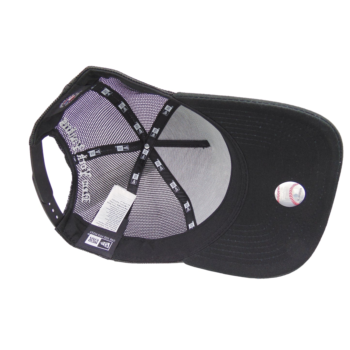 New York Yankees New Era Trucker Cap Black
